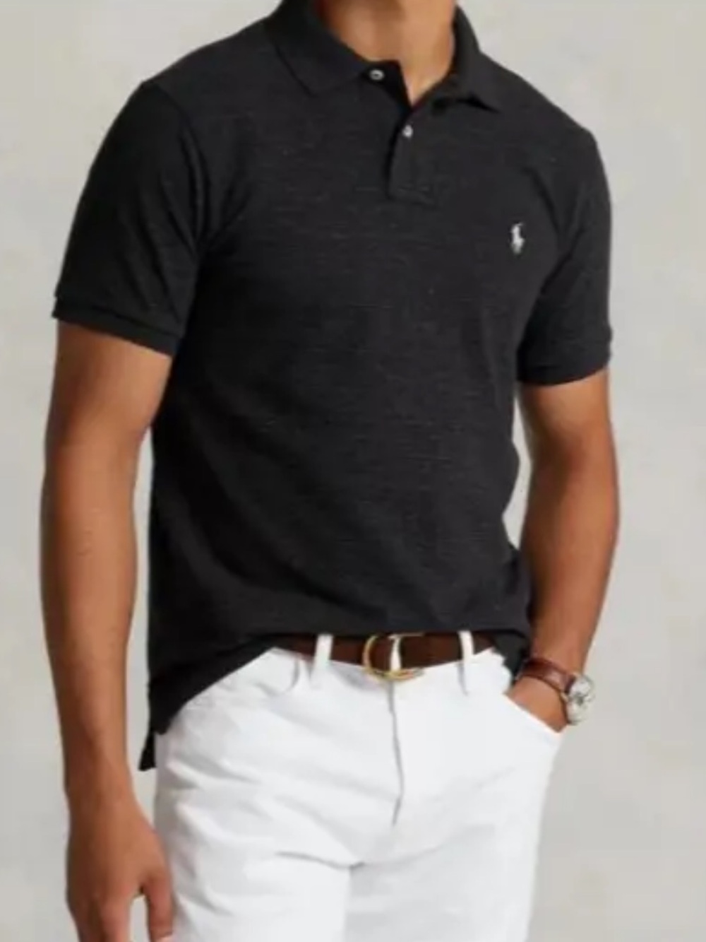 RALPH LAUREN - Classic Slim Fit Polo Shirt Sz Large